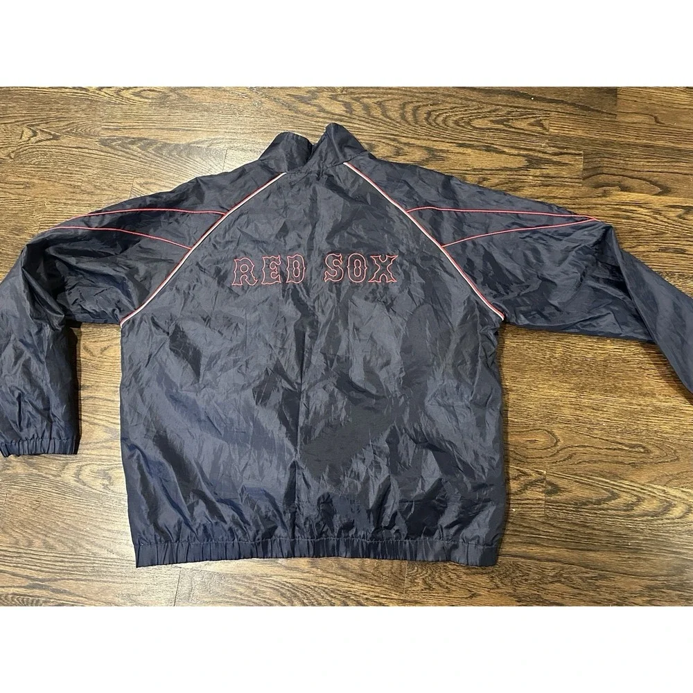 Vintage‎ BOSTON RED SOX Men 2XL XXL MLB Genuine Merchandise Jacket Full Zip
